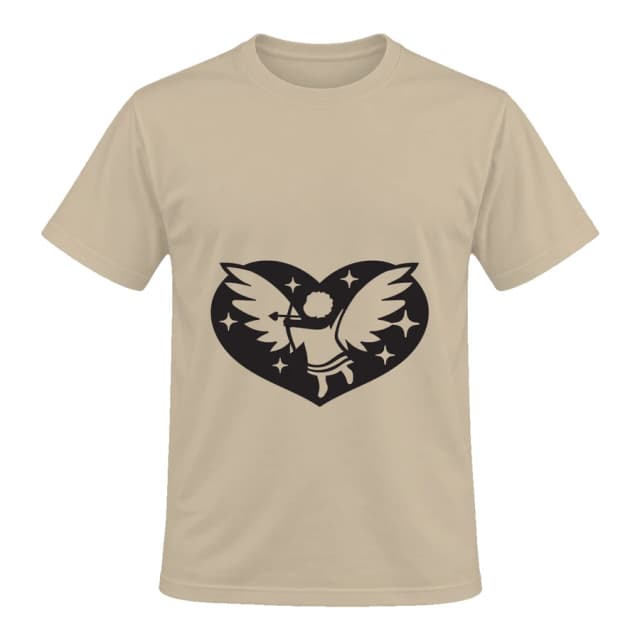 T-shirt — Cœur romantique